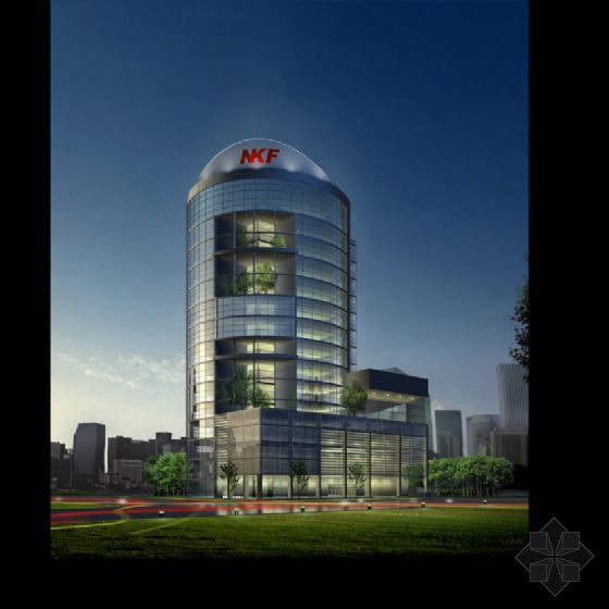 Modern Building Exterior 3D Model Download Free